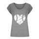 thumbnail image 4 of Camisetas sin mangas con cuello en V de verano para mujer, camisetas de manga corta con estampado de amor Retro OAVQHLG3B Store  lin121212, 4 of 5