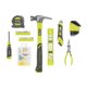 thumbnail image 1 of Kit de herramientas Ryobi Homeowner, 75 piezas, con martillo, nivel y cinta, 1 of 1