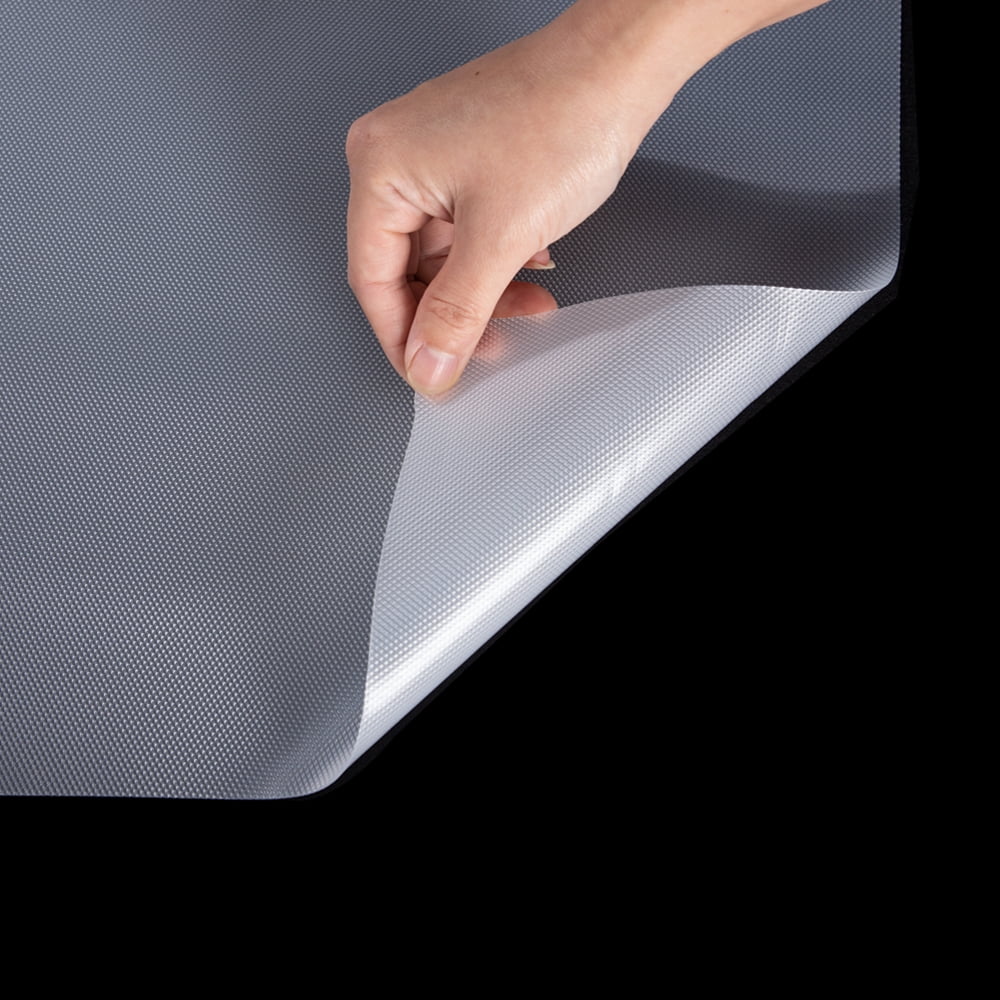 RAY STAR Non-Adhesive Shelf Cabinets 12''x60''Drawer Liner, Non-Slip Washable Refrigerator Drawers Mat for Kitchen Shelves