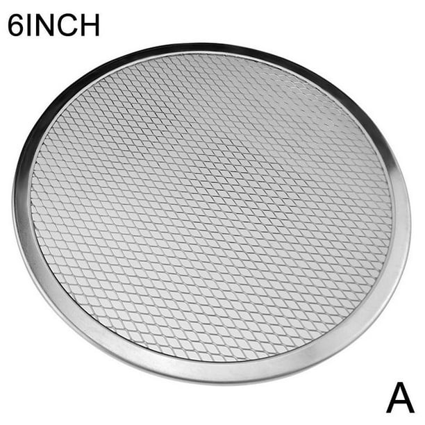 Pizza Stone NonStick Aluminum Mesh Pizza Screen Pasta Pizza Baking Net H6I7