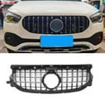 thumbnail image 2 of Front Bumper Grille Hood Grill For Mercedes-Benz GLA Class H247 GLA180 GLA200 GLA250 2020-2023 GT Style Tuning, 2 of 7