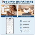 thumbnail image 5 of Self-Cleaning Cat Litter Box – Open-Top Automatic Litter Box with App Control, Upgraded Safety Sensors, Advanced Odor Leak Control, Includes 1 Roll Waste Bag, 5 of 9
