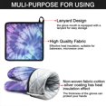 thumbnail image 7 of Purple Blue Tie Dye Pattern Kitchen Oven Mitt and Pot Holder Sets 4 Pcs for Baking, Cooking and Grilling, Heat Resistant Up To 392 °F, 7 of 7
