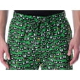 thumbnail image 5 of Looney Tunes Men's Marvin The Martian Allover Character Head Pajama Pants, 5 of 7