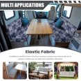 thumbnail image 3 of RV Dinette Cushion Covers,Washable Sofa Furniture Protector Water Repellent Furniture Protectors for Pets Couch Cover for 2 Cushion Couch,Retro Flower Pattern, 3 of 7
