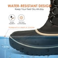 thumbnail image 3 of DREAM PAIRS Women Winter Mid Calf insulation Waterproof Faux Snow Boots, 3 of 5