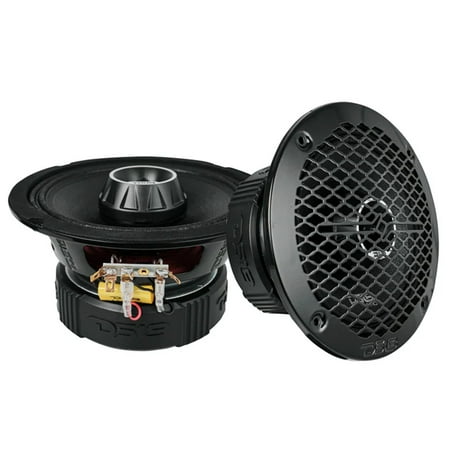 DS18 PRO-ZT6 450 Watts Max Power 4 Ohm 6.5" 2 Way Midrange Stereo Car Audio Speakers
