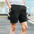 thumbnail image 3 of Jiyugala Men's Summer Fashion Casual Midwaist Shorts Five-Point Pants Beach Pants, 3 of 8