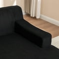 thumbnail image 3 of High-Resilience Foam Accent Chair - Reversible Armrests, Corduroy Cover, Compact or Pairable Design, No Assembly, 3 of 7