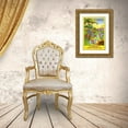 thumbnail image 3 of Unknown 23x32 Gold Ornate Wood Framed with Double Matting Museum Art Print Titled - Foor Horseman Brand, 3 of 4