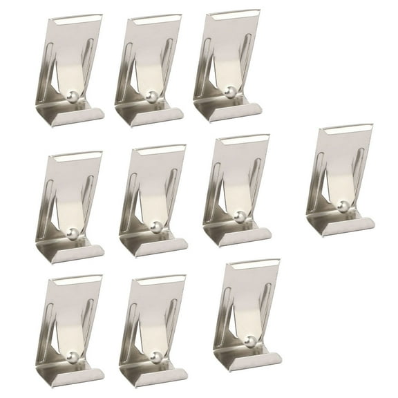 50 Pcs Photo Frame Accessories Picture Hook Spring Turn Clip Hanger Picture Hanging Tool Picture Frame Hanging Hooks