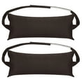 thumbnail image 1 of Uxcell Outdoor Chaise Pillows, Waterproof Resistant with Adjustable Elastic Strap for Chair, 2 Pack Dark Coffee, 1 of 7