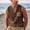 Coffee, variant on YLSDY Men's Linen Blend Henley Tank Top with Pocket, Casual Sleeveless Shirt for Summer Vacation Black S