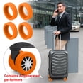 thumbnail image 7 of MEETSWEET Silicone Luggage Wheel Sleeves 9 pieces pink, 7 of 7