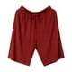 thumbnail image 1 of Pantalones de pijama de color liso para hombre con cinco piezas de largo, ropa de casa fina para hombre, pantalones cortos de pijama, pijamas para hombre, 1 of 5
