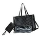 thumbnail image 1 of Bolso bandolera 2 en 1 para mujer, ideal para el almuerzo o para el portátil, ideal para escapadas de fin de semana. Negro, 1 of 9