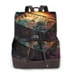 thumbnail image 1 of Balery Underwater Treasure Chest Mochila de Cuero para Mujeres, Gran Capacidad, Bolsa de Viaje Multifuncional, Mochila de Cuero y Bolsa de Hombro para Mujeres, 1 of 4