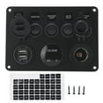 Marine Switch Panel High Efficiency Protection 5 Digit Easily Replace