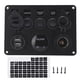 thumbnail image 2 of Marine Switch Panel, 8 Digit Multi Function High Efficiency Protection RV Rocker Switch Panel For RV For Boat For Truck, 2 of 8