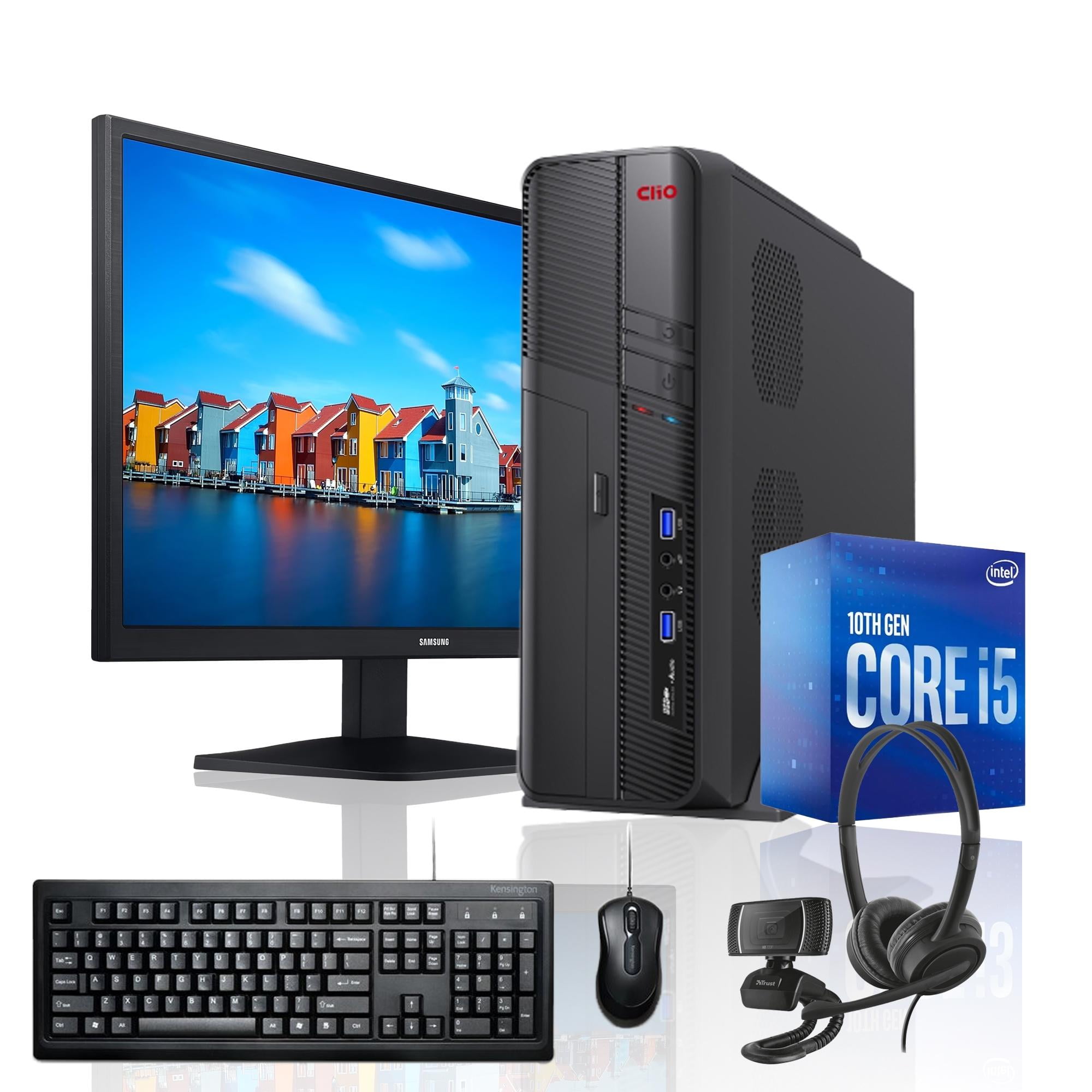 Pc Slim + Monitor 22 + Perif: Intel Core I5 16Gb 1Tb Uhd 630 Wifi