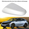 thumbnail image 3 of Door Mirror Cover Cap, Strong Protection Rearview Mirror Cap  for  2016 To 2021 White,Black,Red,Silver,Blue, 3 of 7