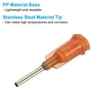 thumbnail image 3 of Aiguilles de Distribution 15Ga, 52 Pcs 1/2 Pouce Aiguilles de Distribution Industrielles à Pointe Émoussée avec Aiguille Luer Lock pour Remplir Encres Liquides Adhésif Colle Huile, Brun Foncé, 3 of 7