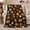 Cookie Campfire, variant on Cute Kawaii S'Mores Campfire decorative motif Theme, Rustic Camping Scene, Warm Flannel Blanket for Cabin and Lodge with Detailed Artwork, Outdoor Lovers Camping Gift, Fantasy Home Decor