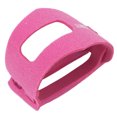 thumbnail image 2 of Muñequera envolvente, suave, transpirable, ajustable, deportiva, banda de soporte para muñeca para TFCC Tears, ejercicio de Yoga, mano derecha rosa roja, 2 of 12