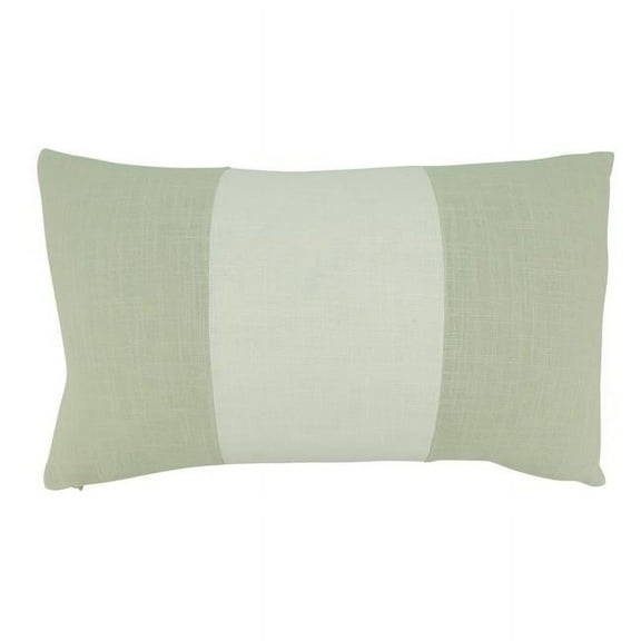 Saro Lifestyle Banded Throw Pillow Cover