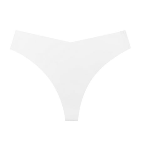 Akiihool Panties for Women Plus Size Women Underwear High Waist Cotton Briefs Ladies Panties Tummy Control Panty Full Coverage (White S)