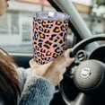 thumbnail image 6 of Bingfone Leopard for 20 Oz Stainless Steel Travel Mug Double Wall Water Coffee Cup for Home,Office, Outdoor Works Great for Ice Drinks and Hot Beverage-Without Straw, 6 of 8