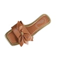 thumbnail image 2 of Gymvis Womens Summer Sandals Open Toe Beach Slides Vacation Flat Slippers for Women Size 5-9, 2 of 9