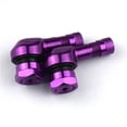 thumbnail image 1 of Scienceny Paquete de 2 vástagos de válvula, accesorios impermeables para camiones, cubiertas a prueba de lluvia, piezas reemplazadas resistentes al Vehículos, repuestos y accesorios Mis Violeta Scienceny VI015889-10, 1 of 6