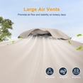 thumbnail image 7 of ACEGOSES 6×9ft Rectangular Patio Umbrella with UPF50+, Tilt Function and Wind-Resistant Design, Beige, 7 of 7