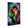thumbnail image 3 of Stupell Industries Undersea Dreaming Mermaid Fantasy & Sci-Fi Painting Wrapped Canvas Canvas Art Print Wall Art, 24 x 36, 3 of 7