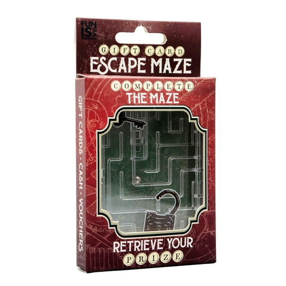 Boxer Gifts Gift Card Escape Game Gift - Money or Gift Card Escape Maze