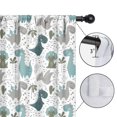 thumbnail image 4 of Blackout Kids Curtains,Colorful Dinosaurs Plants Pattern Childrens Insulated Curtains Set Of 2,Bedroom Essentials,Toddler Room Decor 42"x54", 4 of 5