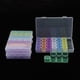 thumbnail image 2 of 3s 28 Grids Beads De Almacenamiento Caja Con Tapa Con Bisagras Para Y Otros Estuches s Sunnimix mini estuche de almacenamiento, 2 of 8