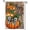 T, variant on Sm:)e Fall Garden Flag 12x18 Inch Double Sided - Seasonal Decorative Flag Rustic Autumn Outdoor Yard Decor, Pumpkins and Black Cat