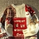 thumbnail image 5 of SIRI Nuevo suéter navideño de otoño e invierno con bonito diseño a juego de colores, jersey holgado de manga larga estilo retro Harajuku para parejas, 5 of 5