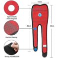 thumbnail image 4 of Adjustable Shower Head Bracket Universal 18-25mm Slide Bar 45 Rotation Shower Head Rail Holder, 4 of 5