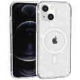 thumbnail image 4 of MagSafe Compatible Crystal Glitter Fusion Case for iPhone 14 Plus - Clear, 4 of 4