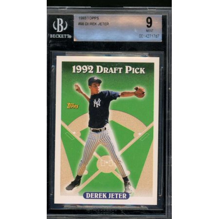 Derek Jeter Rookie Card 1993 Topps #98 BGS 9