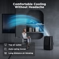 thumbnail image 5 of TURBRO Aire Acondicionado Portátil 14,000 BTU Smart WiFi, Enfriamiento Potente hasta 600 Pies Cuadrados, Funciones 3 en 1 con Control Remoto Retroiluminado, Compatible con Control por Voz Alexa, Fácil, 5 of 5