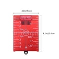 thumbnail image 4 of Pas de Plaque Cible Magnétique Infrarouge pour les Lignes Rouges (Rouge), 4 of 9