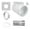 5, variant on Dryer Vent Hose For Tight Space Vent Connector Set 90 Degree Dryers Elbow Hose Attachment