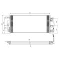 thumbnail image 2 of 2015-2017 Hyundai Azera A/c Condenser - CND4299, 2 of 3