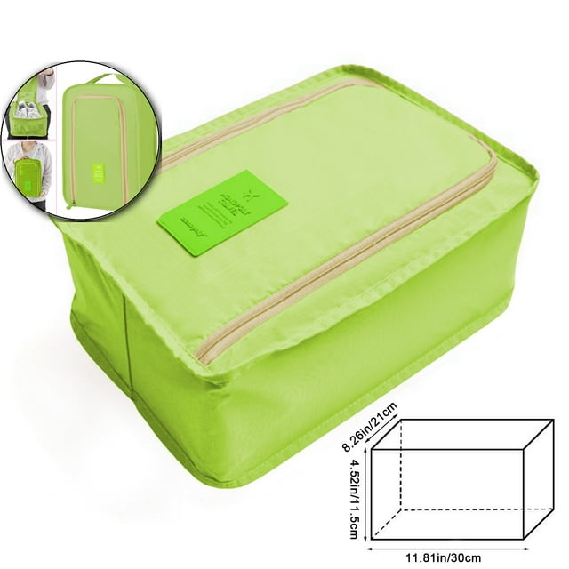Dvruxg Shoe Bags for Travel, Travel Shoe Bags for Packing, Large Capacity Storage Waterproof Portable Travel Shoe Bag with Zipper Travel Essentials for Women and Men