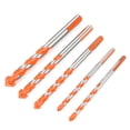 thumbnail image 1 of 5 brocas multifuncionales de aleación con mango triangular de 6 a 12 mm de diámetro de hoja para taladro eléctrico, 1 of 11