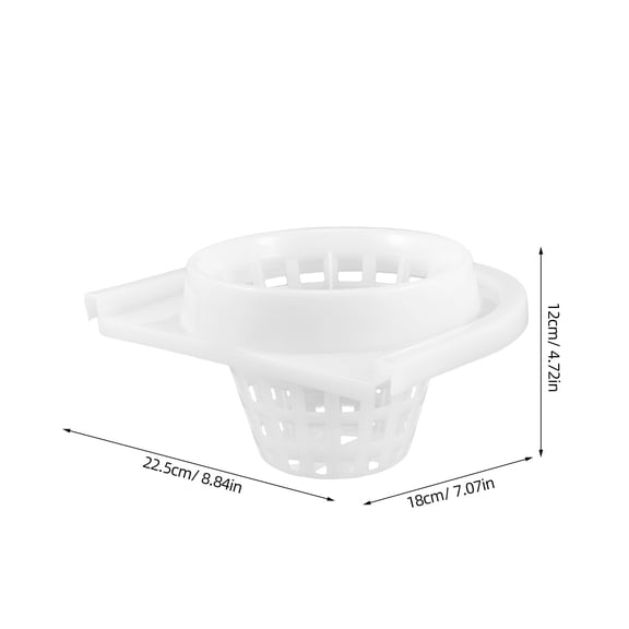 NICEXMAS Plastic Mop Bucket with Ergonomic Handle for Home Cleaning, and Lightweight 1 Set